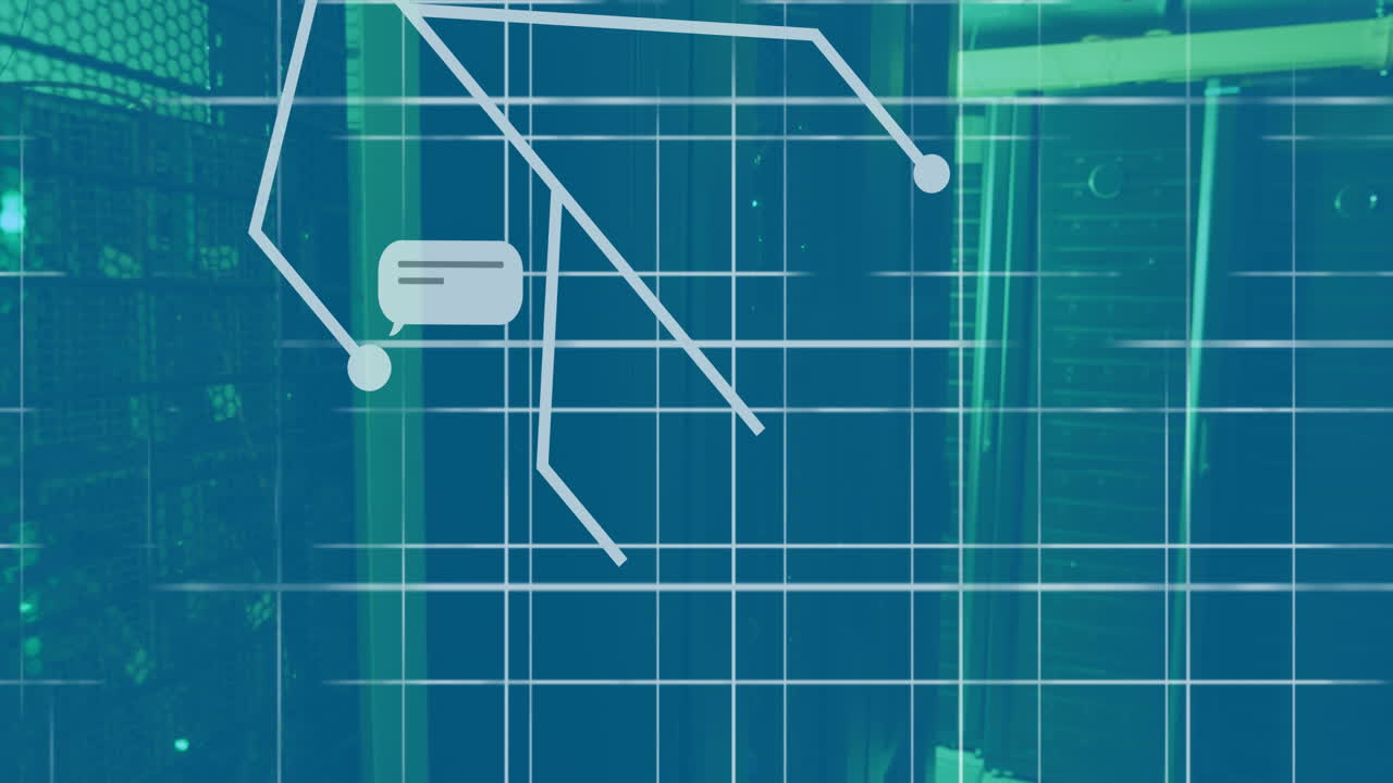 텍스트와 아이콘의 애니메이션, 그리드 상의 데이터 처리