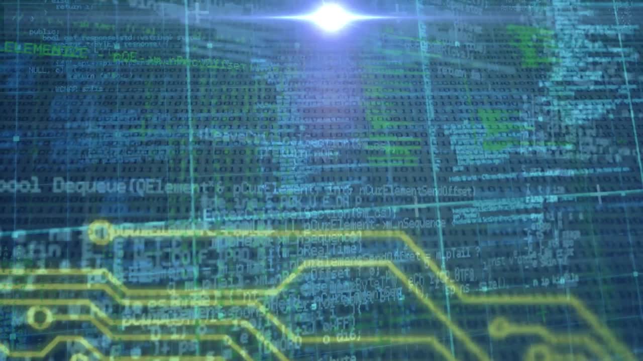 Animation of light, data processing and integrated circuit