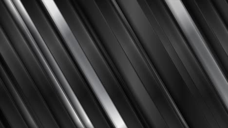 geometric tech black glossy and silver metallic stripes abstract motion background