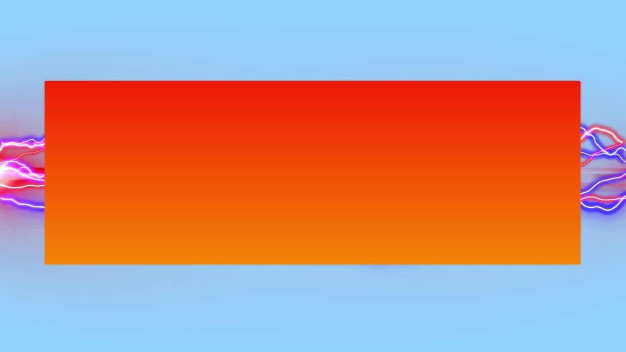 relámpagos coloridos y diferentes formas