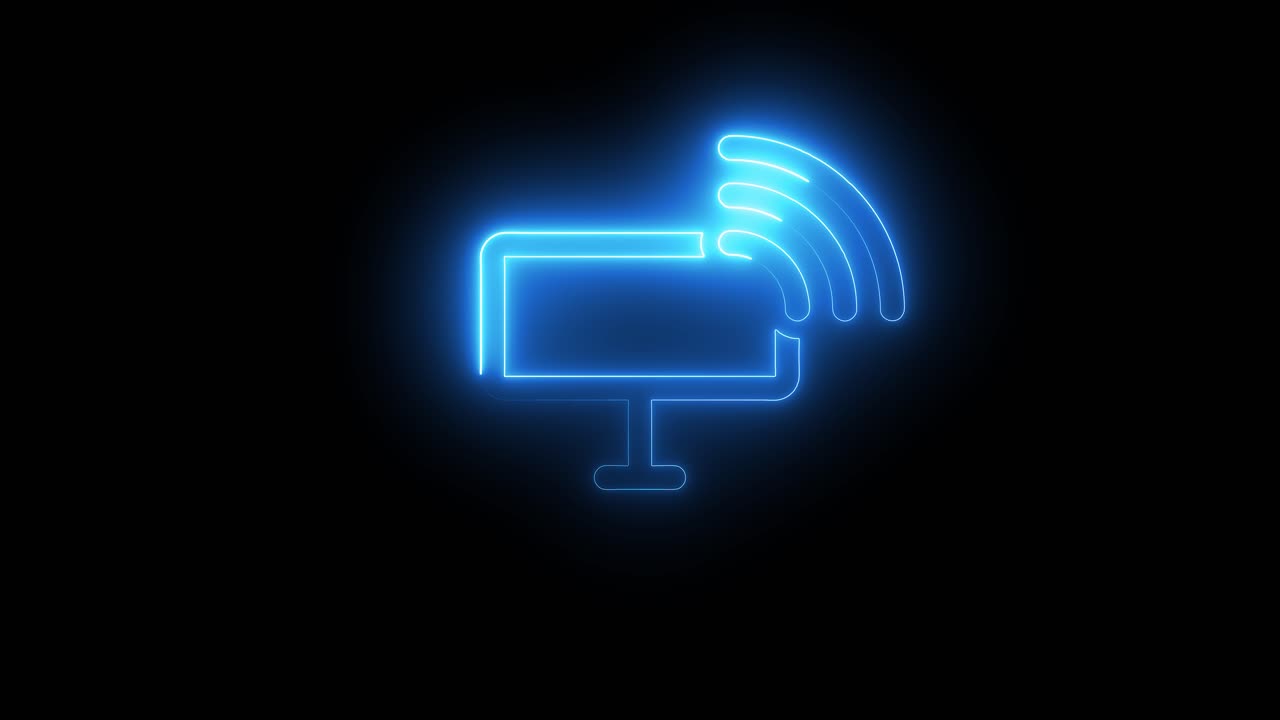 Neon Computer with WiFi Connection