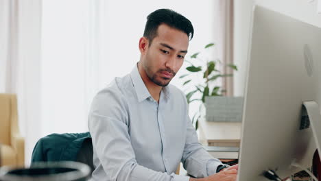 Computer,-phone-call-and-accountant-man-on-mobile