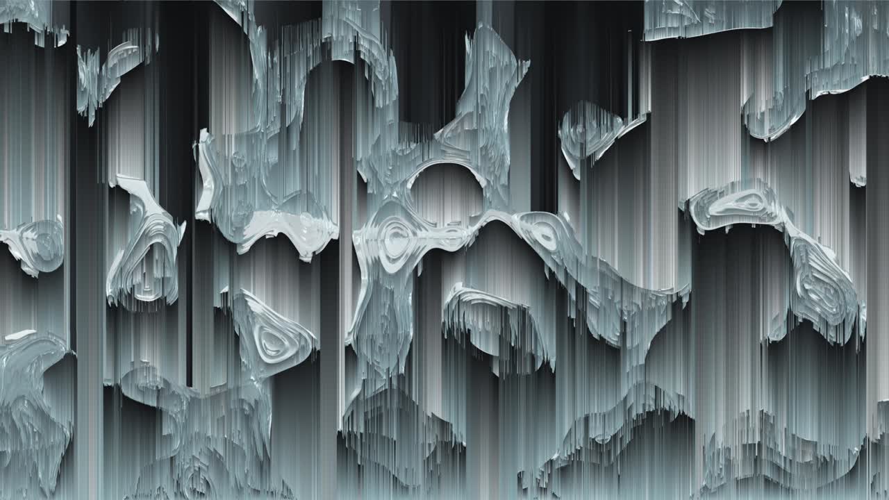 динамическая анимация сортировки пикселей, абстрактные анимированные обои.