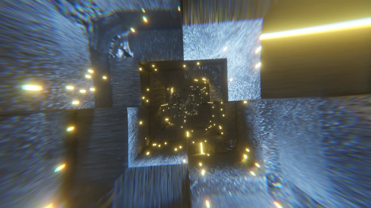 animación 4k 3d. animación abstracta elegante. tripe loco y psicodélico en bucle de vj