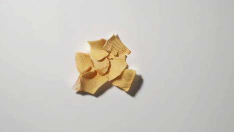 scattered crispy chips
