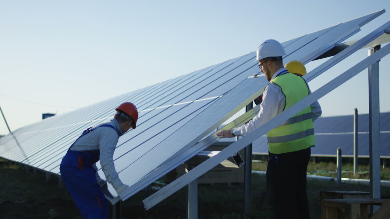 태양 패널 설치