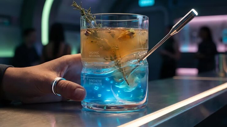 Futuristic Cocktail