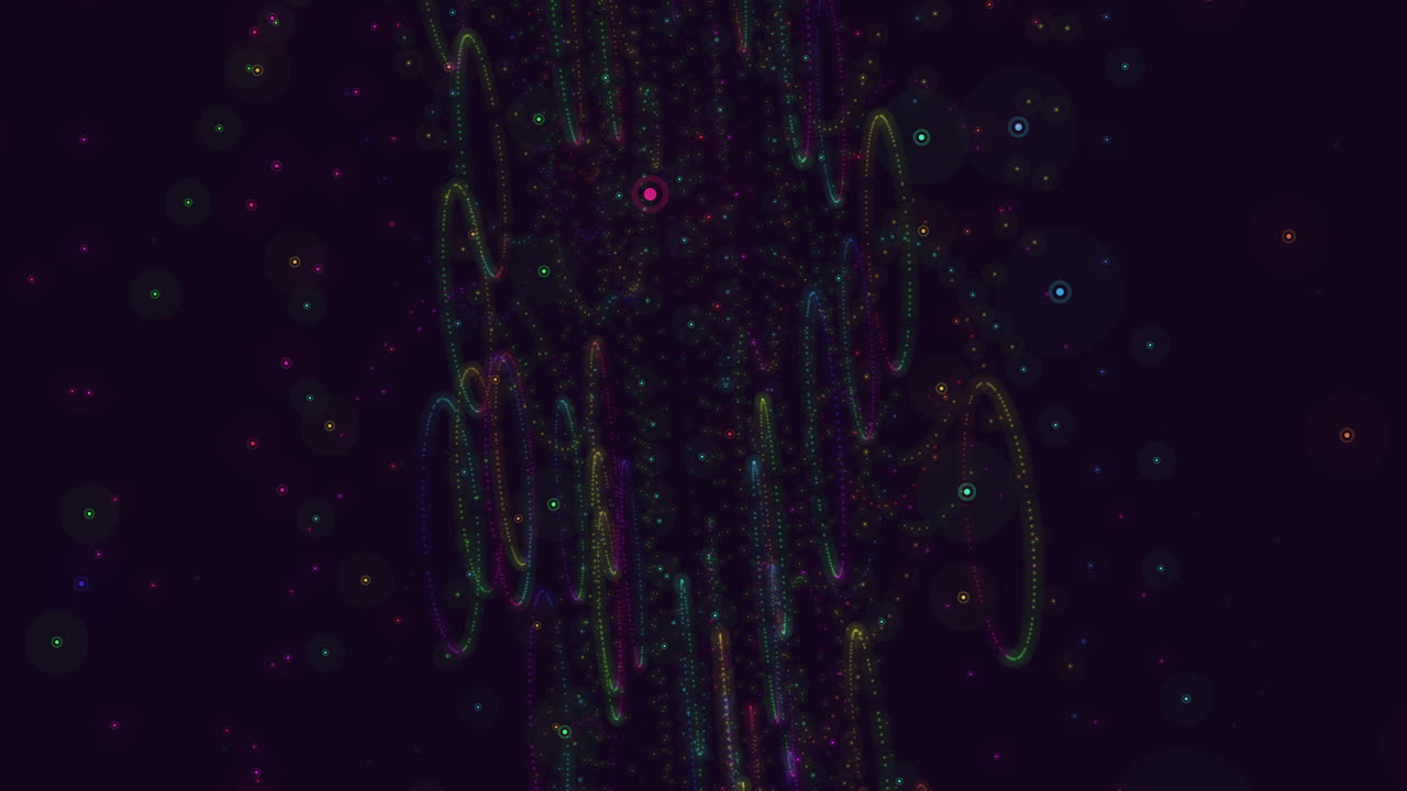 encantador cielo nocturno estrellas brillantes y planetas misteriosos