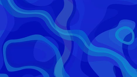 dynamic abstract background featuring flowing blue shapes and lines, turbulent and organic patterns