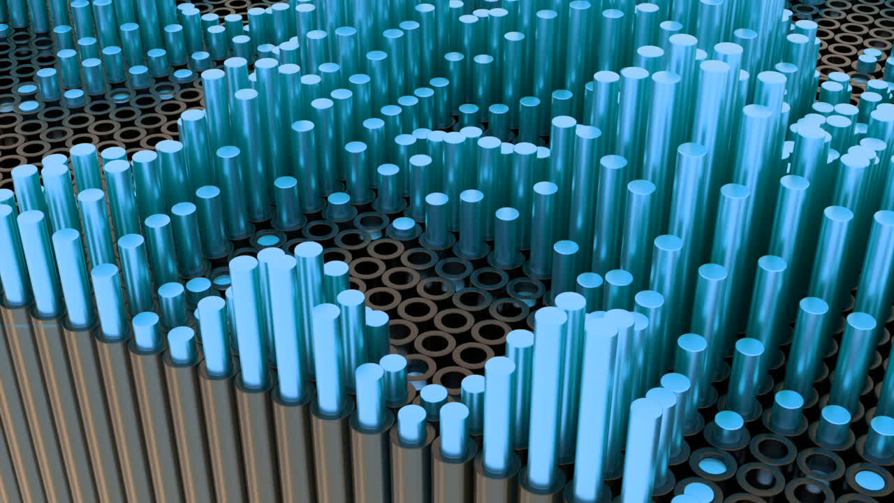 patrón cilíndrico abstracto