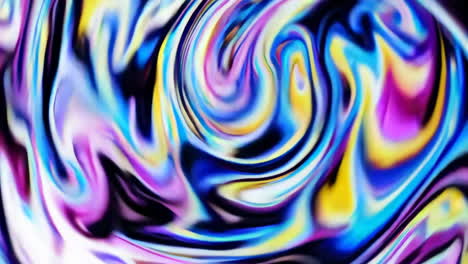abstract vibrant colorful fluid swirl