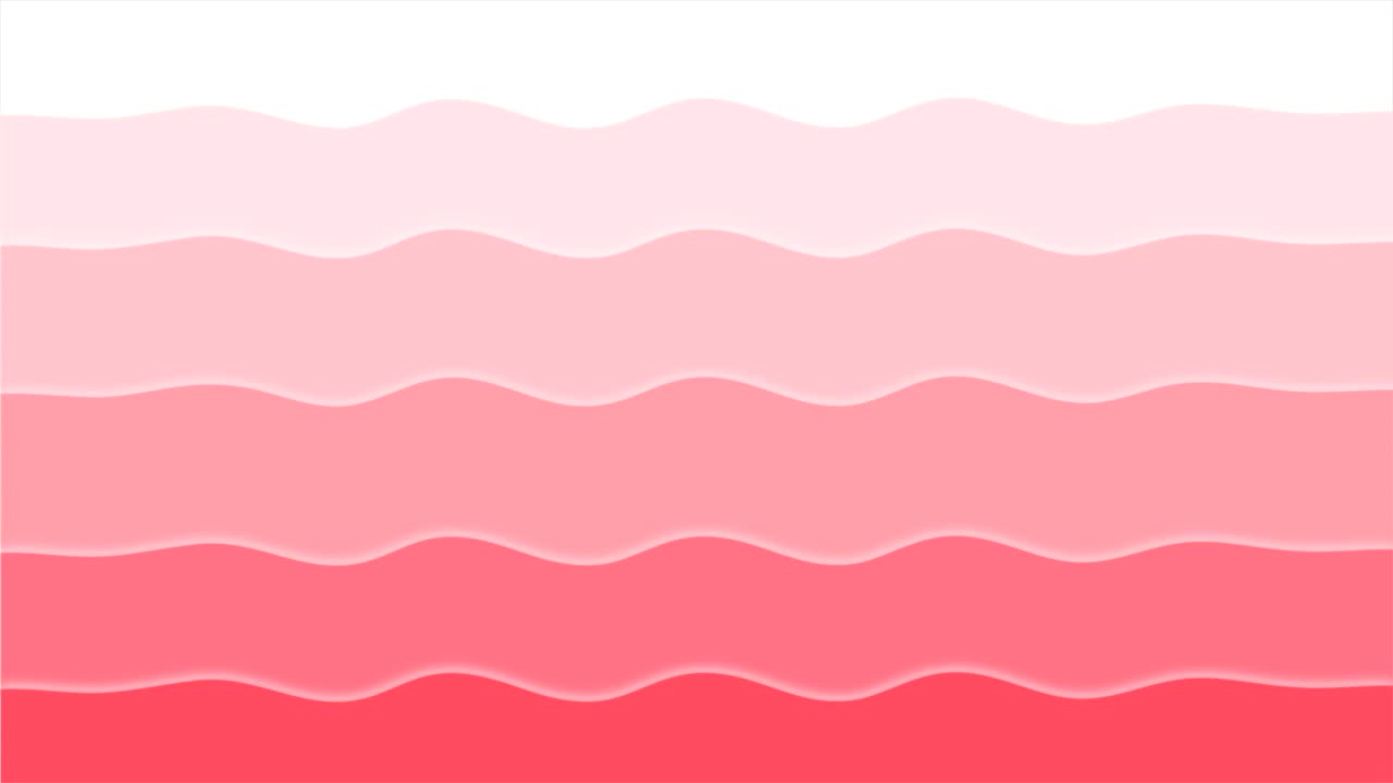 다채로운 추상 파도 라인 youtube 비디오 애니메이션 유행 배경