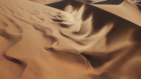 desert sand dunes with wind patterns