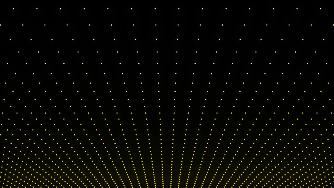 Abstract digital dots flow background 4k