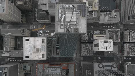 overhead view of seattle's unique rainier square tower under construction