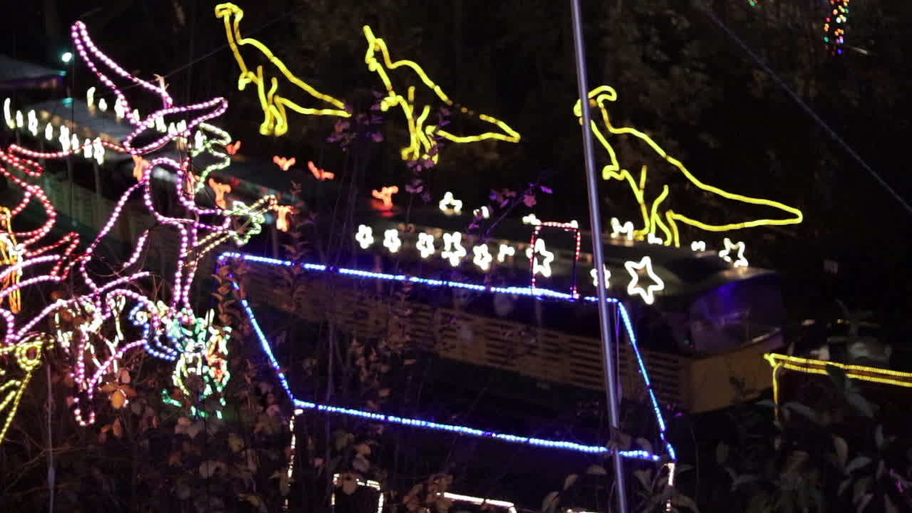 el tren de navidad sale.