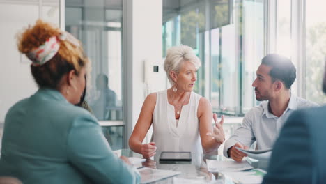 business meeting, people and manager