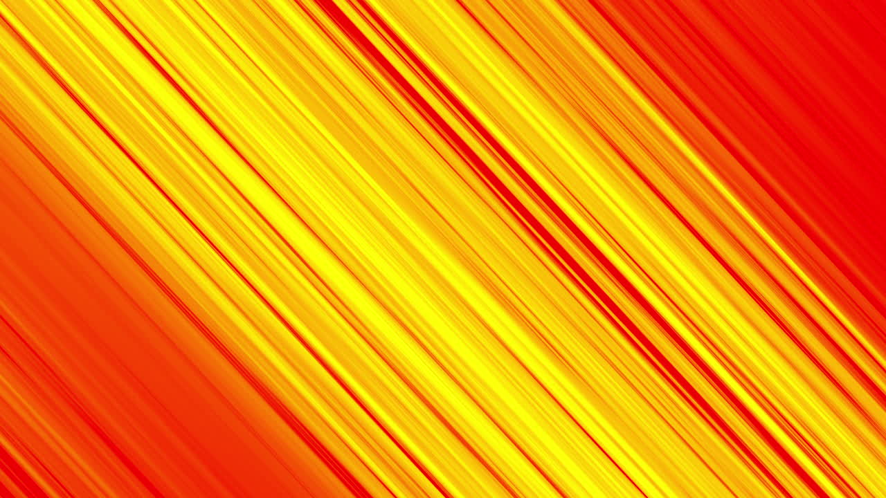 노란색 빛의 흔적이 오렌지색 배경에 움직입니다.