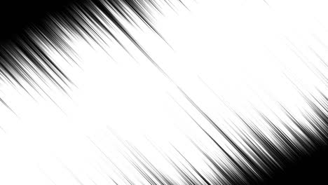 japanese comic material. speed line, effect line, concentration line. cartoon concentrated line loop animation. manga speed frame. black and white radial lines. high speed.