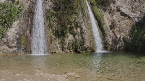 Valanari-Wasserfälle-In-Ntrafi,-Griechenland