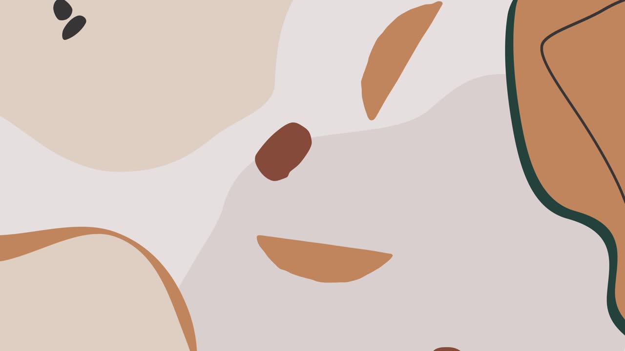 Trendy Warm Animated Background