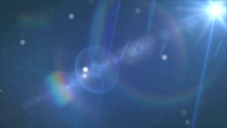 abstract striking modern solar lens flare motion background