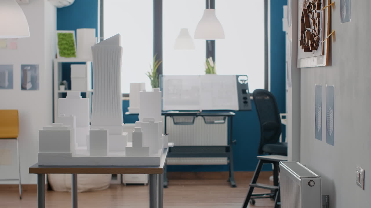 Architectural Model in Office