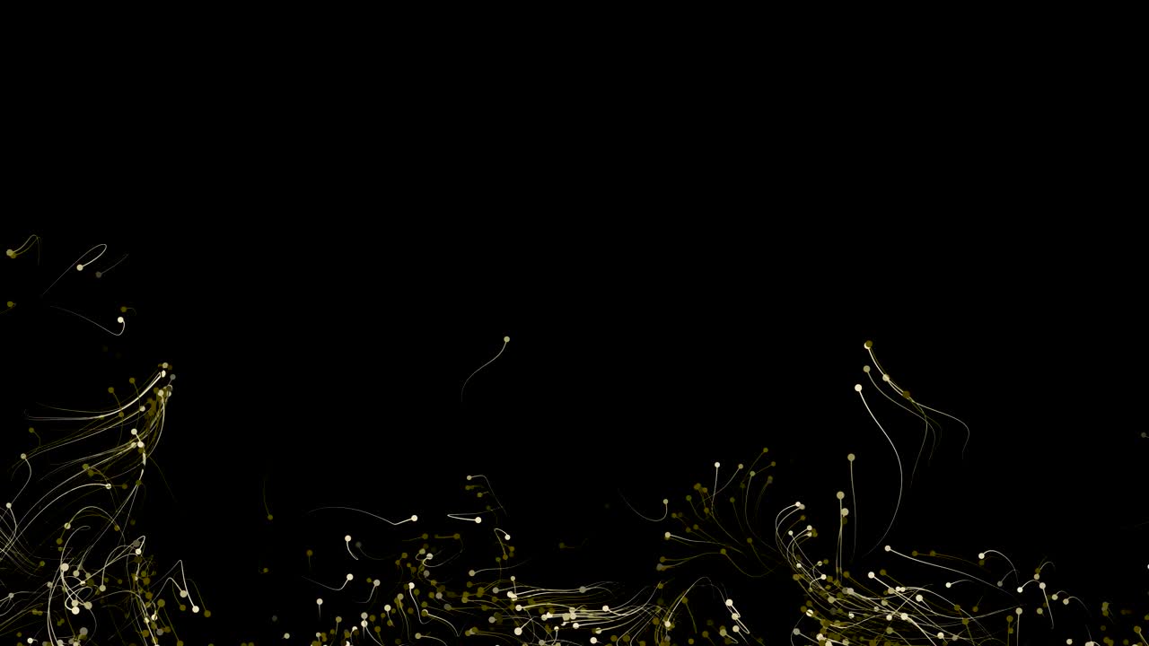 4k 추상적인 입자와 트레일