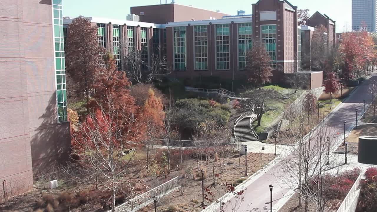 Autumnal Campus Pathway