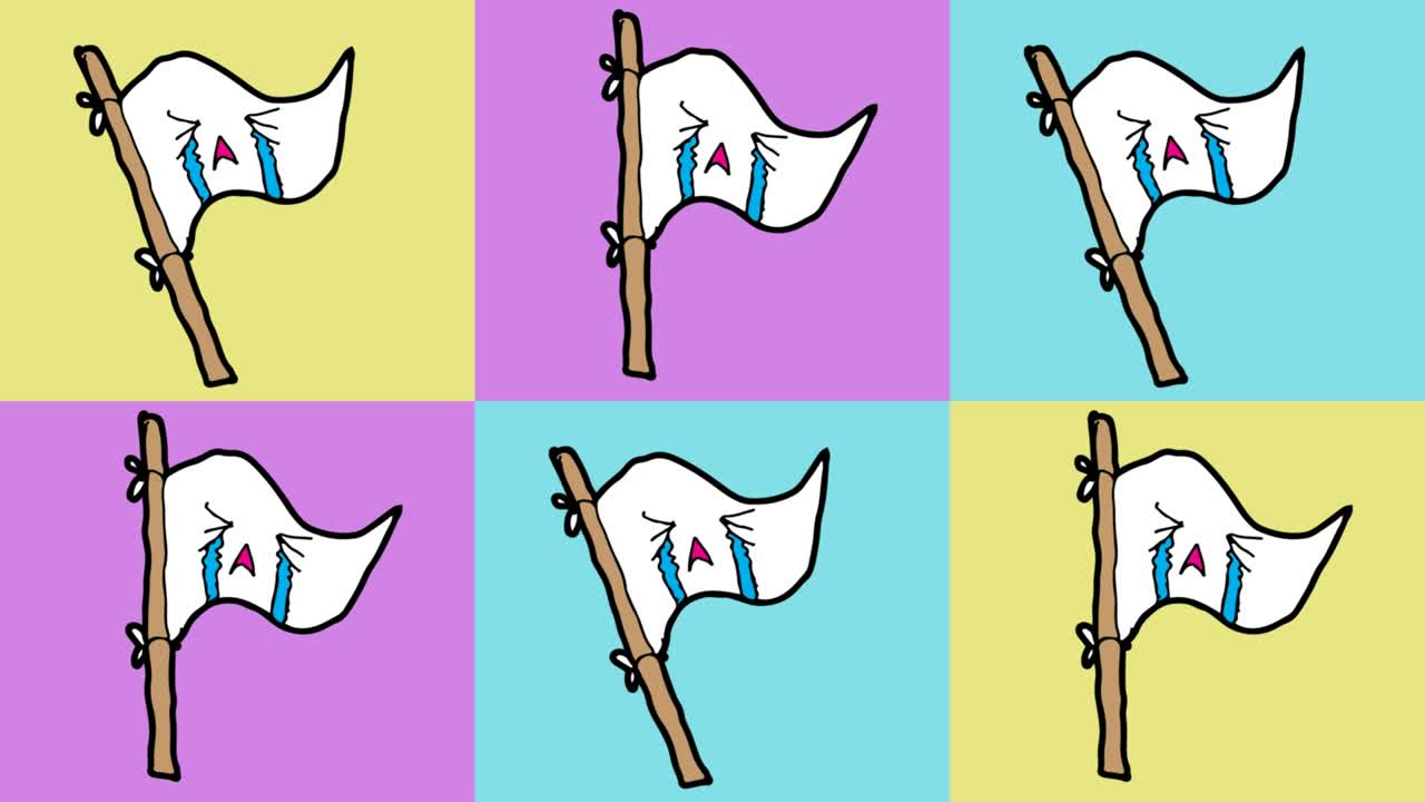 아이들은 팝 아트를 그리고 있습니다.  발의 주제로  없는 배경입니다.