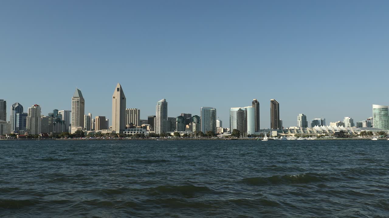 paisaje urbano del centro de san diego, california, estados unidos