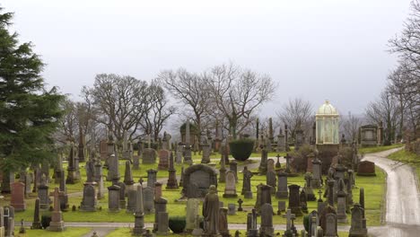 old town cemetery in stirling, scotland