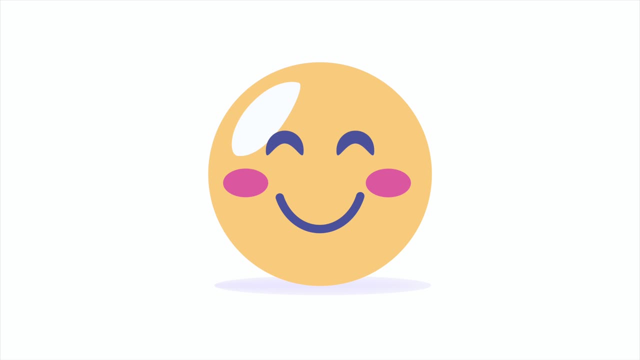 el emoji de la cara sonriente feliz