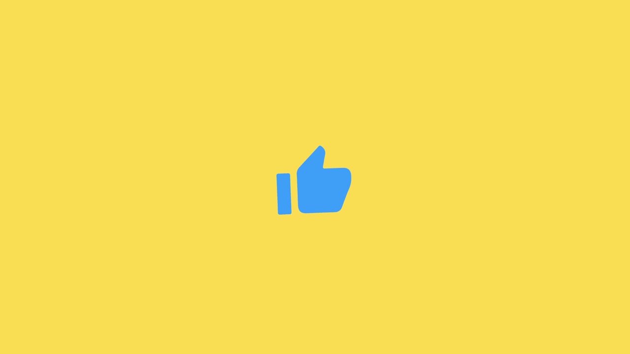 Youtube animated kinetic moving like comment share subscribe subscriber call to action background outro