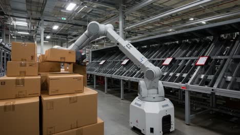 innovative robotics in warehouse logistics: automation enhances efficiency in managing packages and inventory by streamlining sorting and handling processes