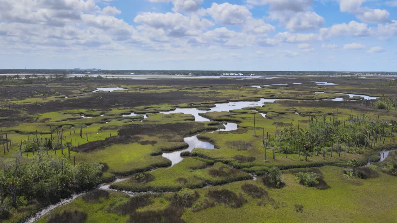 잭슨빌 플로리다의 연안 수로