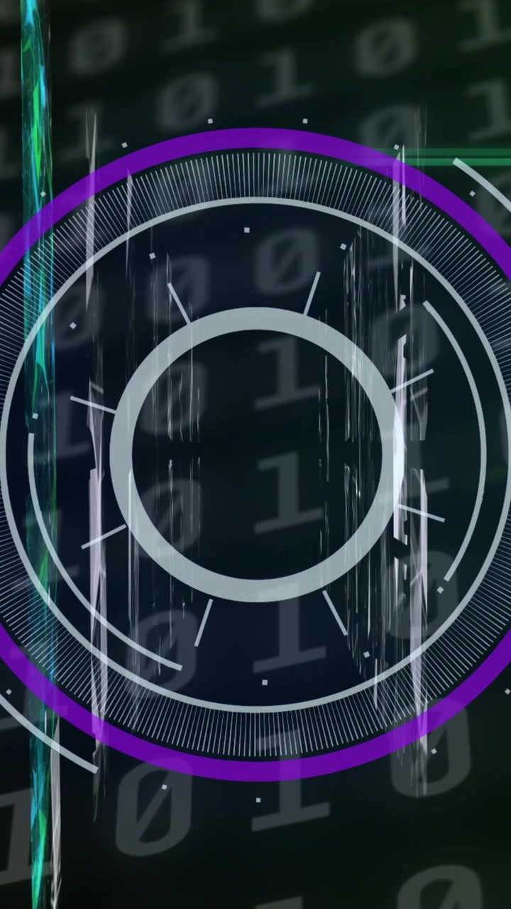 Animation of dna strand and white lines over dna strand