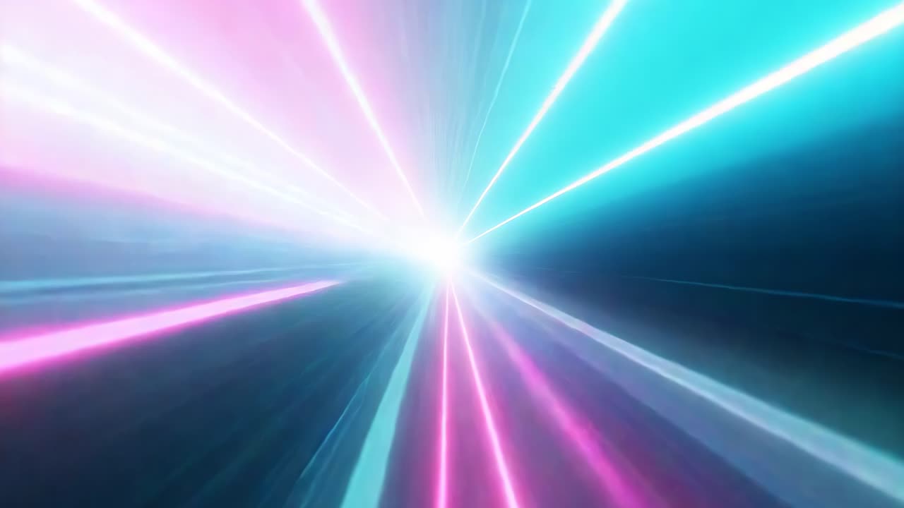 Abstract Light Speed Tunnel