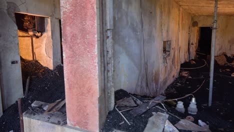 Interior-ruins-of-houses-buried-under-ash-and-lava-during-Eldfell-volcano-eruption-Heimaey-in-the-Westman-Islands-Vestmannaeyjar-Iceland--2