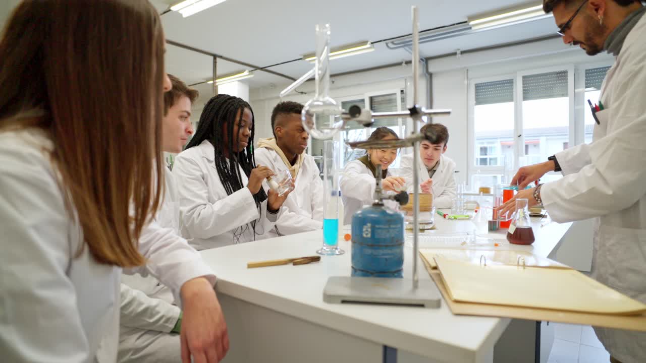 Science Class Experiment