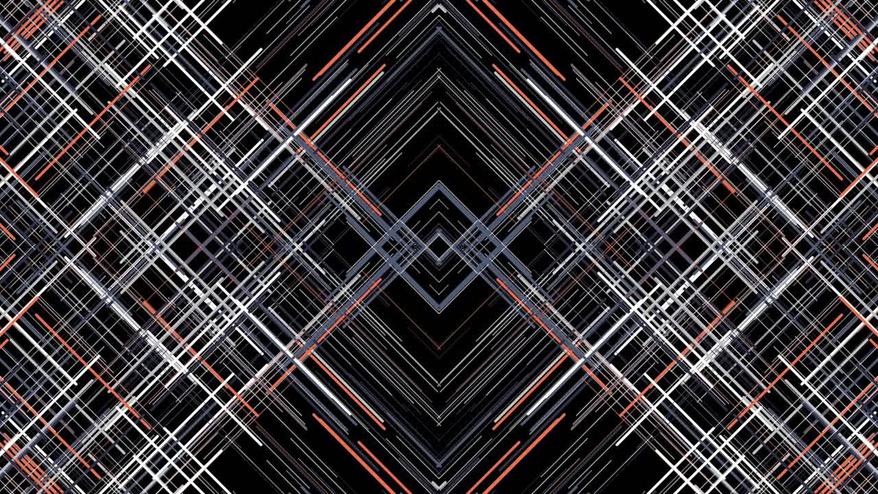 Abstract Geometric Pattern with Intersecting Lines