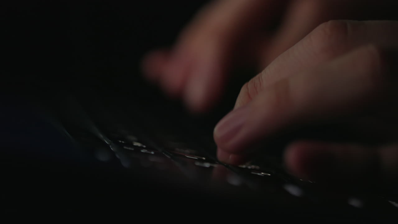 Typing on a Keyboard