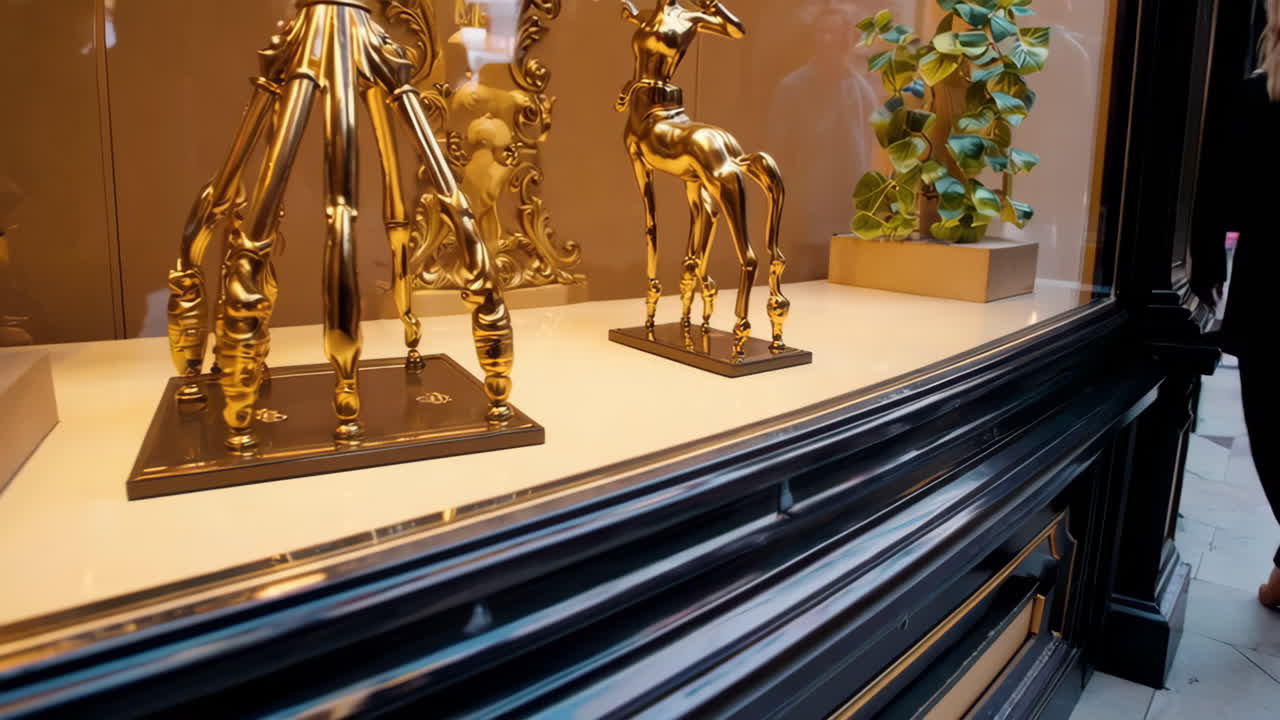 Shopping Arcade in a European City