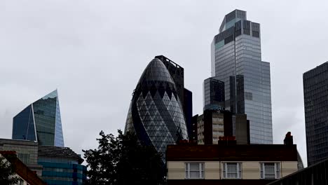 city view of london on liverpool street