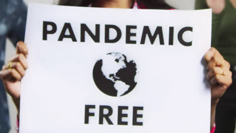 Close-Up-of-Pandemic-Free-Sign