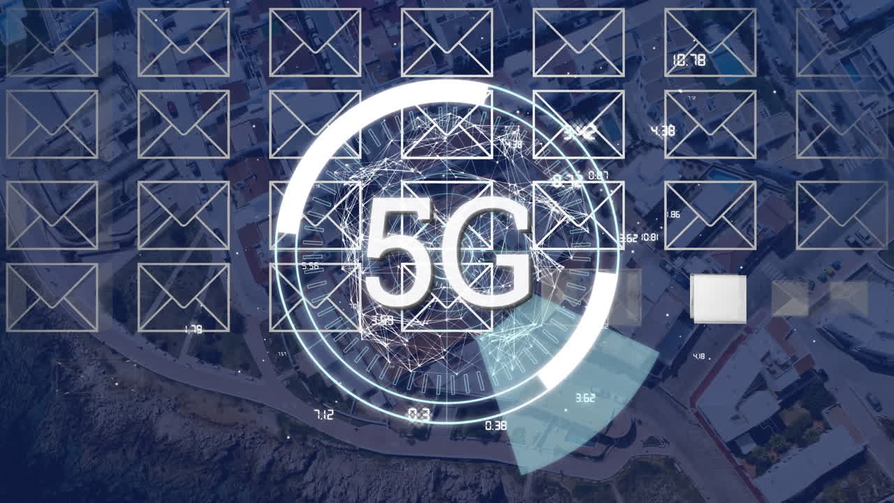 5g mostrado en un círculo
