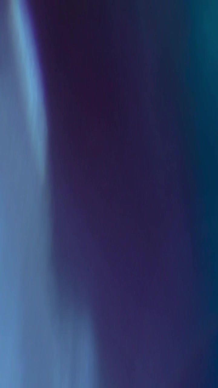 Abstract Light Leaks and Lens Flares in Blue and Purple Tones