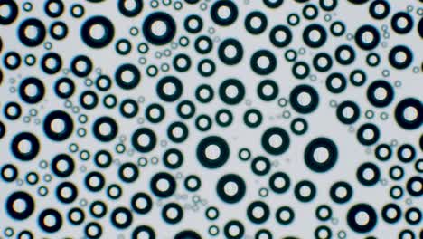 tiny water droplets on transparent glass surface