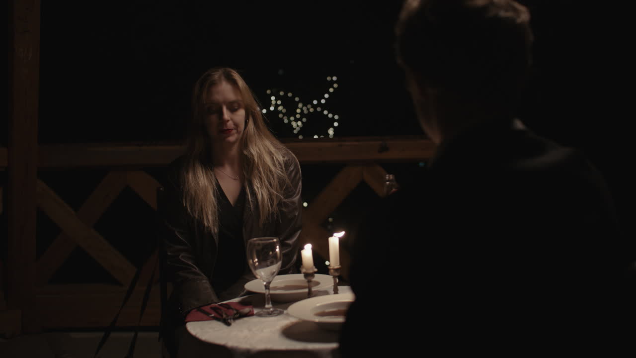 로맨틱한 저녁 데이트