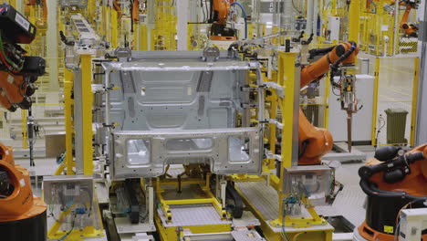 automated vehicle body assembly line